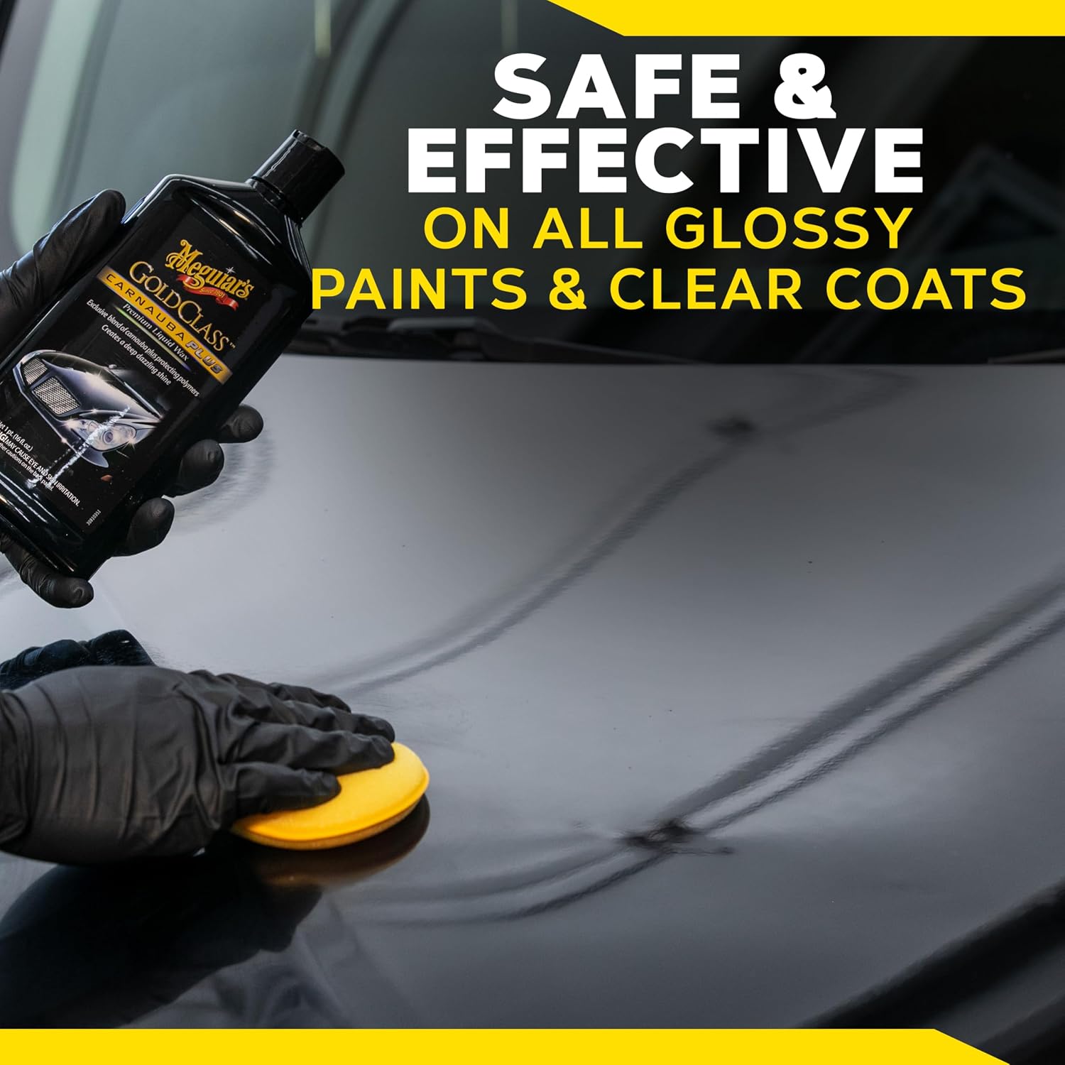 Meguiar's Gold Class Carnauba Plus Premium Liquid Wax Kit, 16 Oz | Car Detailing Kit with a Pure Carnauba Wax Blend and a Foam Applicator Pad for Keeping Glossy Paint Protected Like a Pro - Image 8